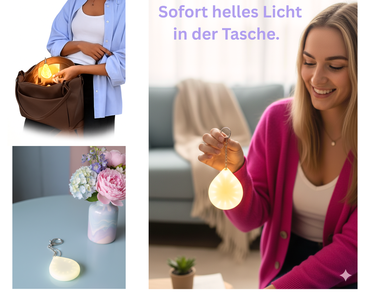 LED-Taschenlicht – Immer alles auf einen Blick!