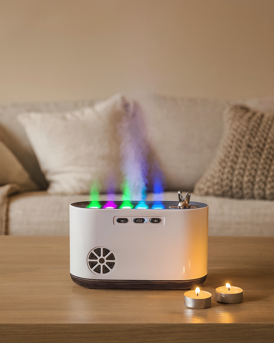 Party Diffuser LED & Musik+ Öl GRATIS