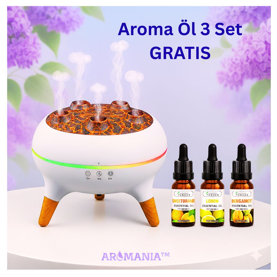 Dynamik Aroma Diffusor Jellyfish+Aroma Öl GRATIS