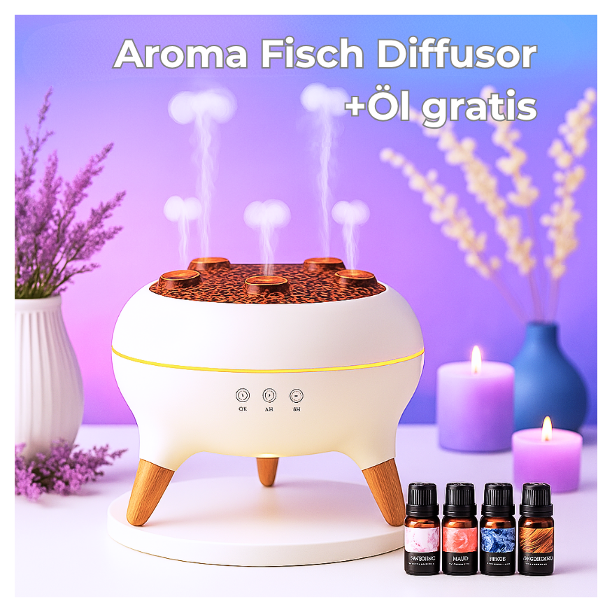Dynamik Aroma Diffusor Jellyfish+ 🎁GESCHENK