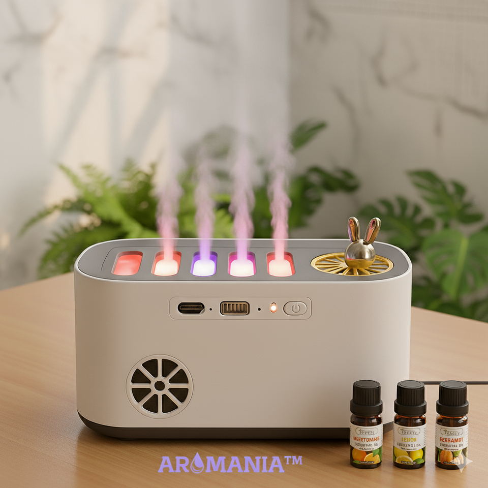 Party Diffuser LED & Musik+ Öl GRATIS